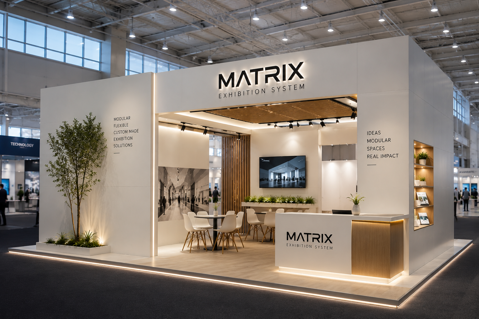 MATRIX exhibition booth