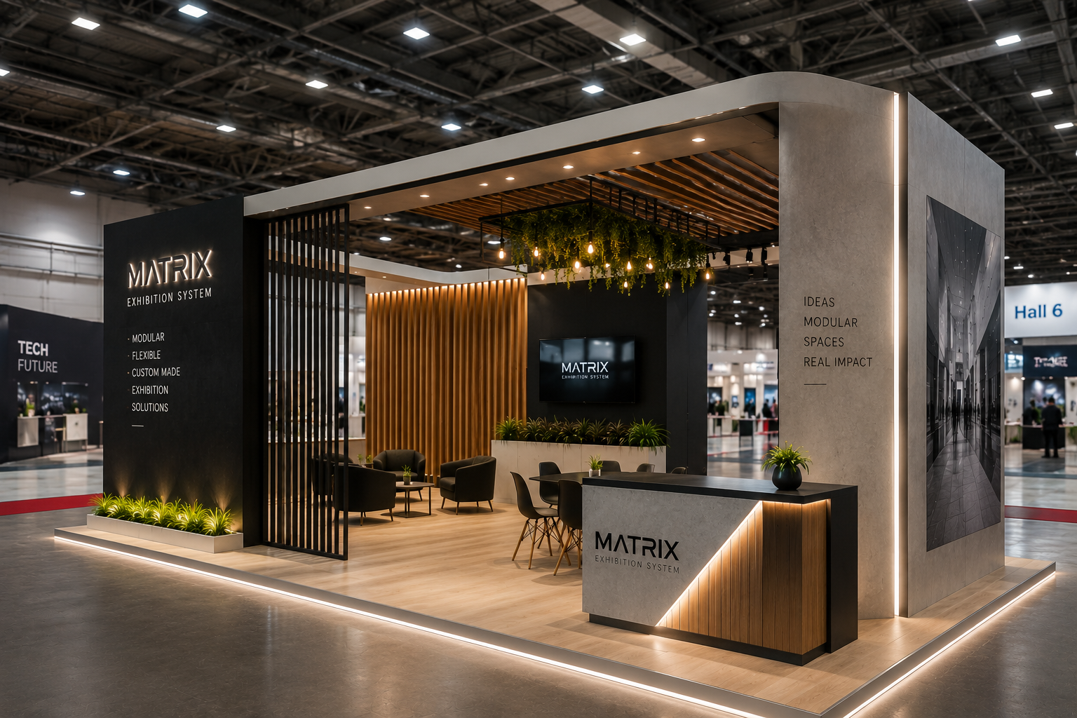 MATRIX exhibition booth
