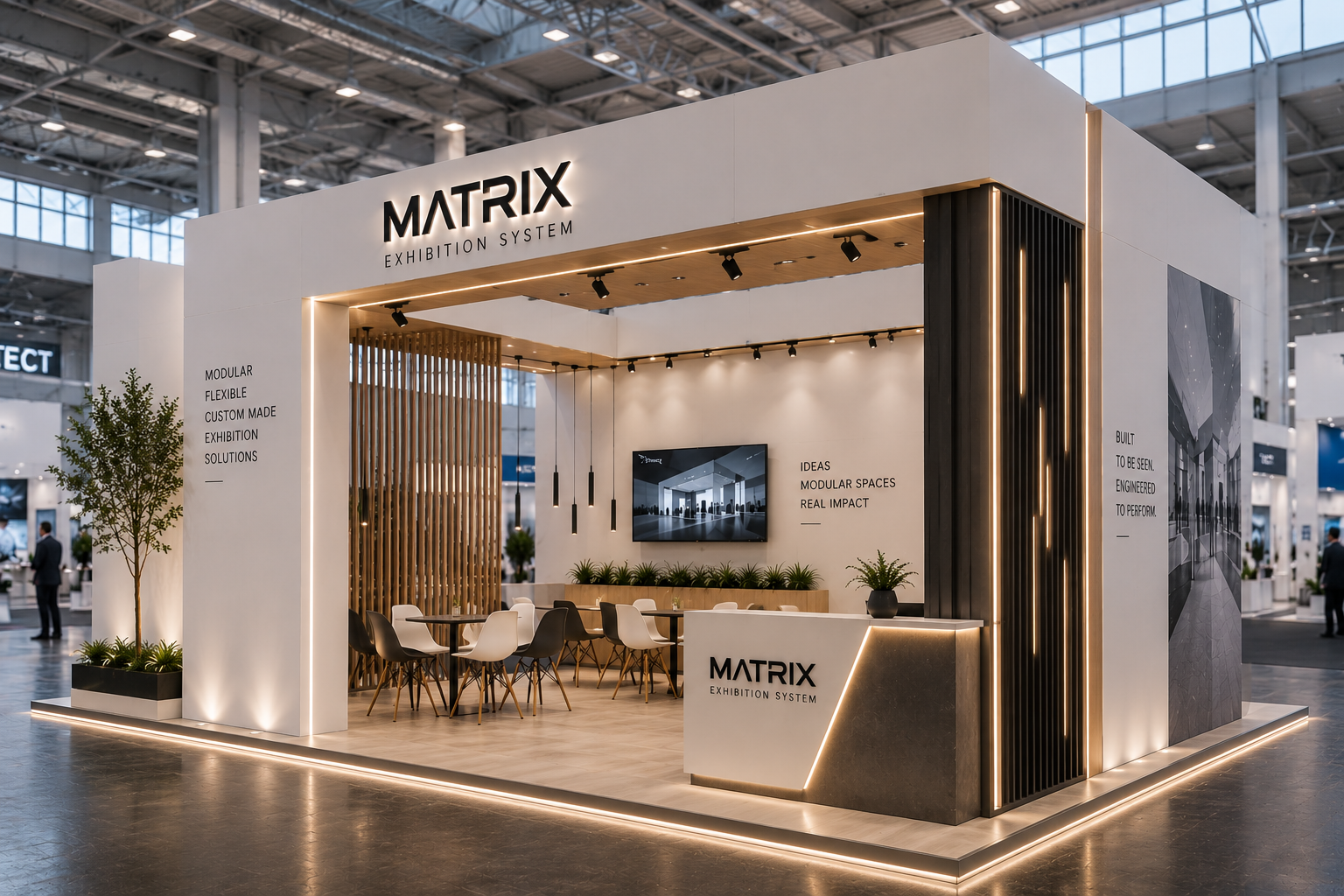 MATRIX exhibition booth